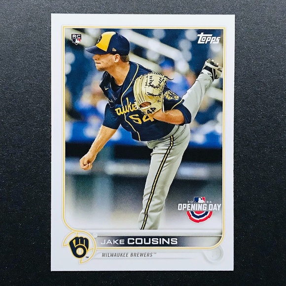 Jake Cousins RC - 2022 Topps Opening Day #47 - Picture 1 of 2